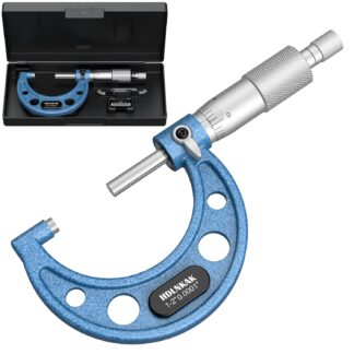 Outside Micrometer 0-3", 0.0001" Graduation Micrometer Set
